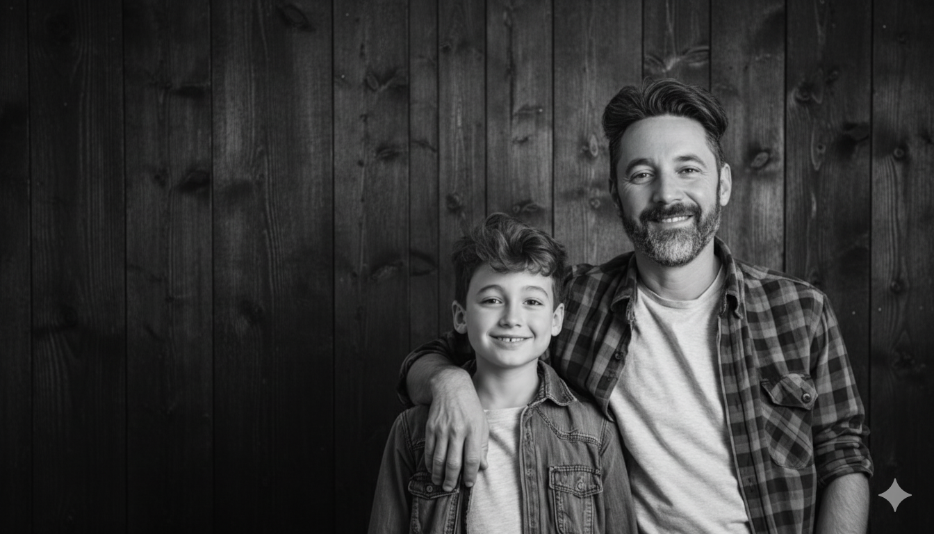 gemini ai father and son photo prompts