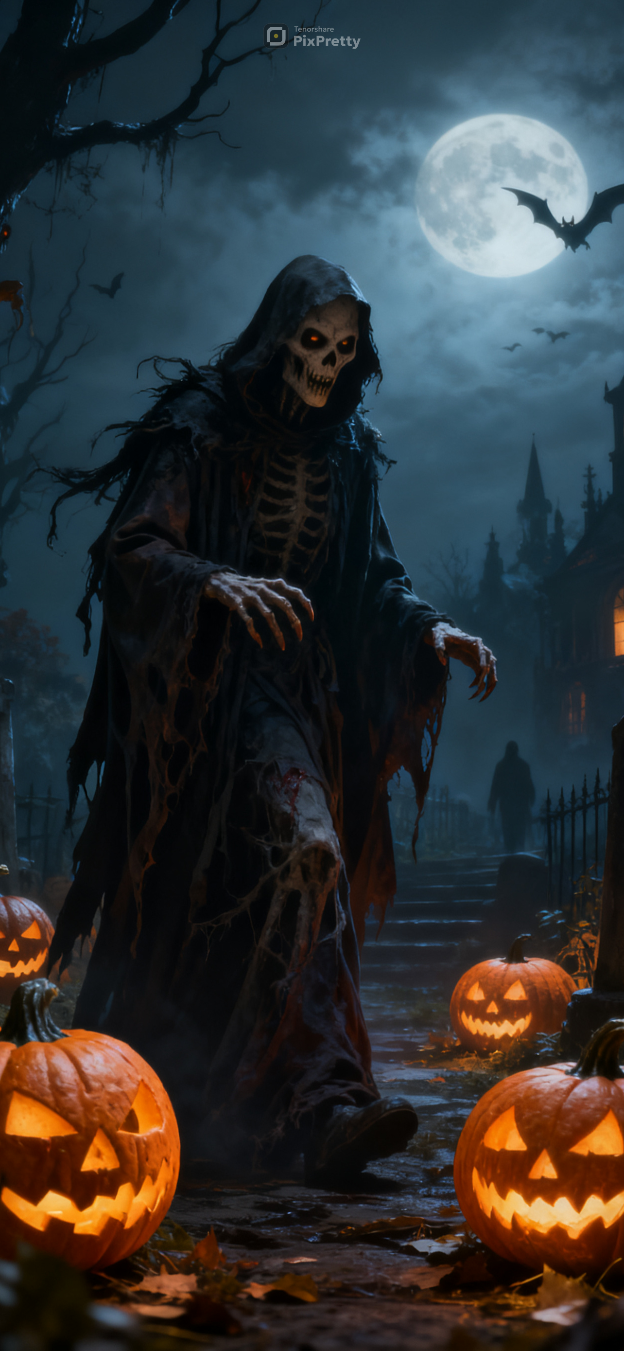 무서운 할로윈 배경화면