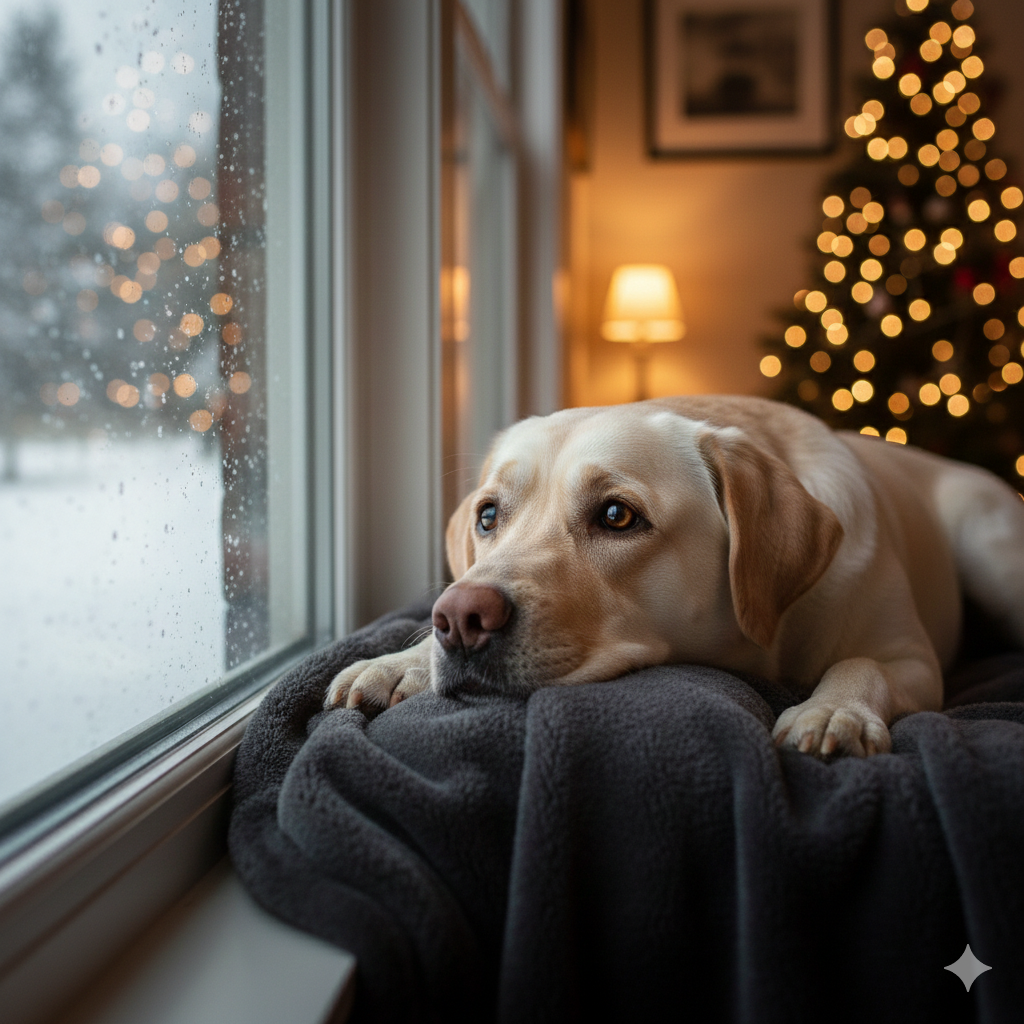 Window Watching the Snow