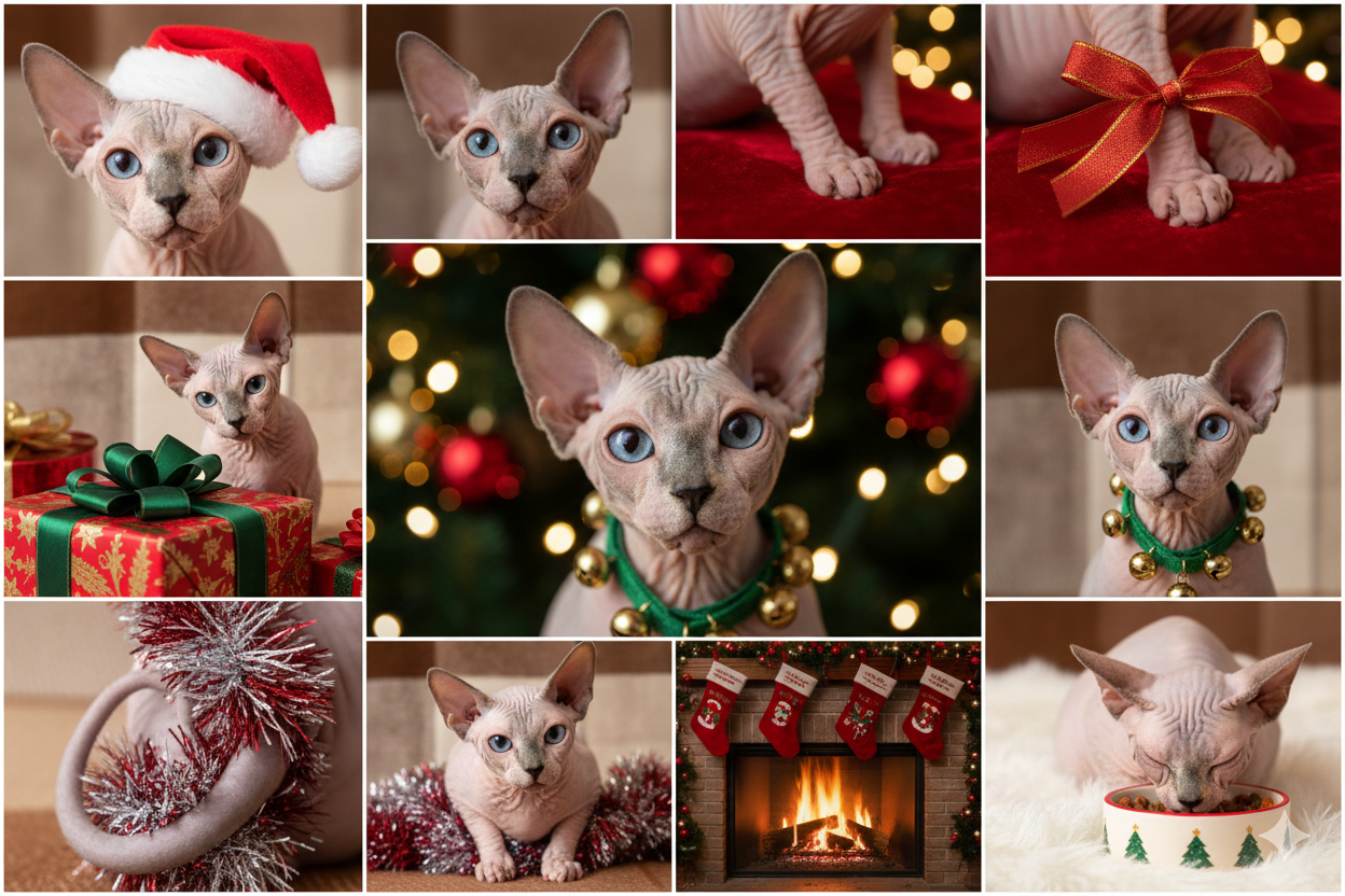 Home for the Holidays: A Festive Portrait of Pepper