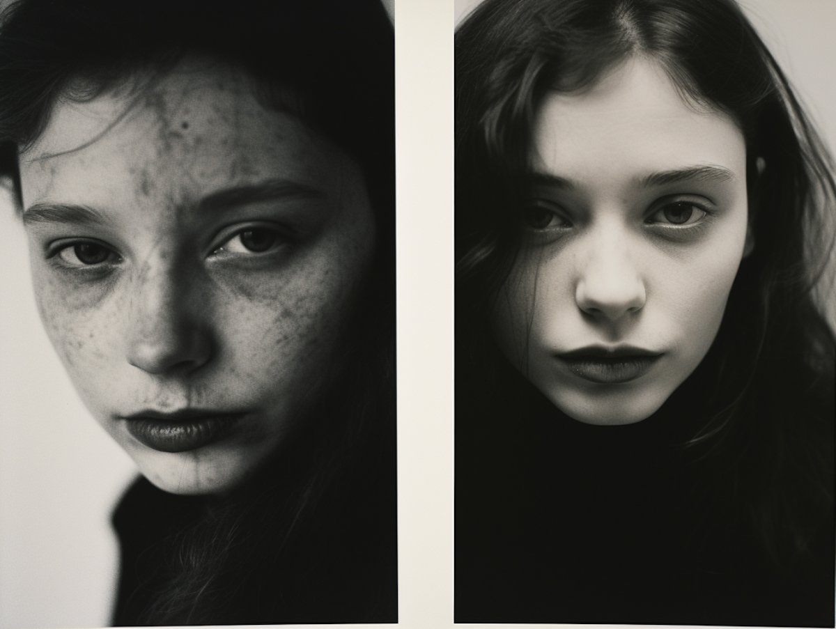 dual portraits women