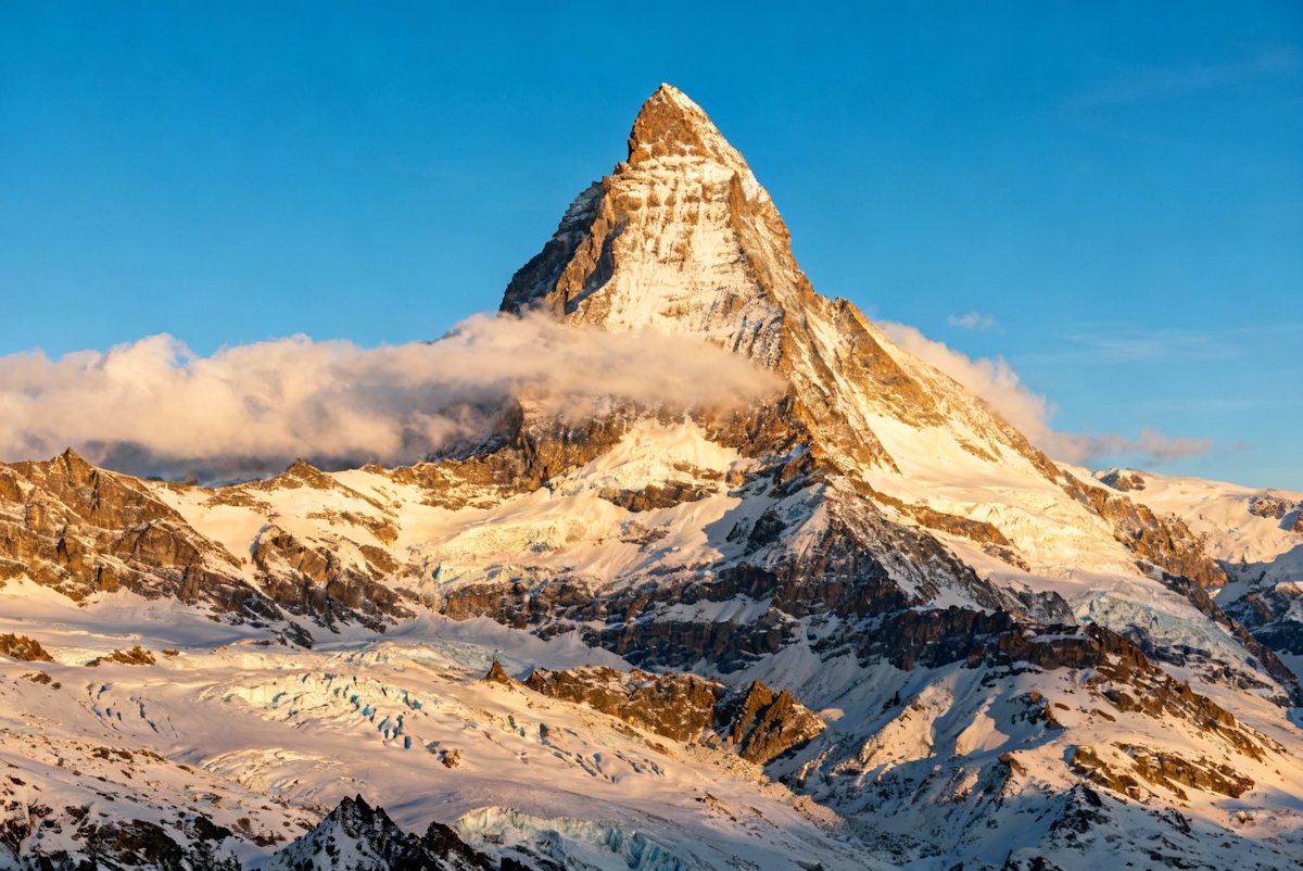 majestic mountain peak