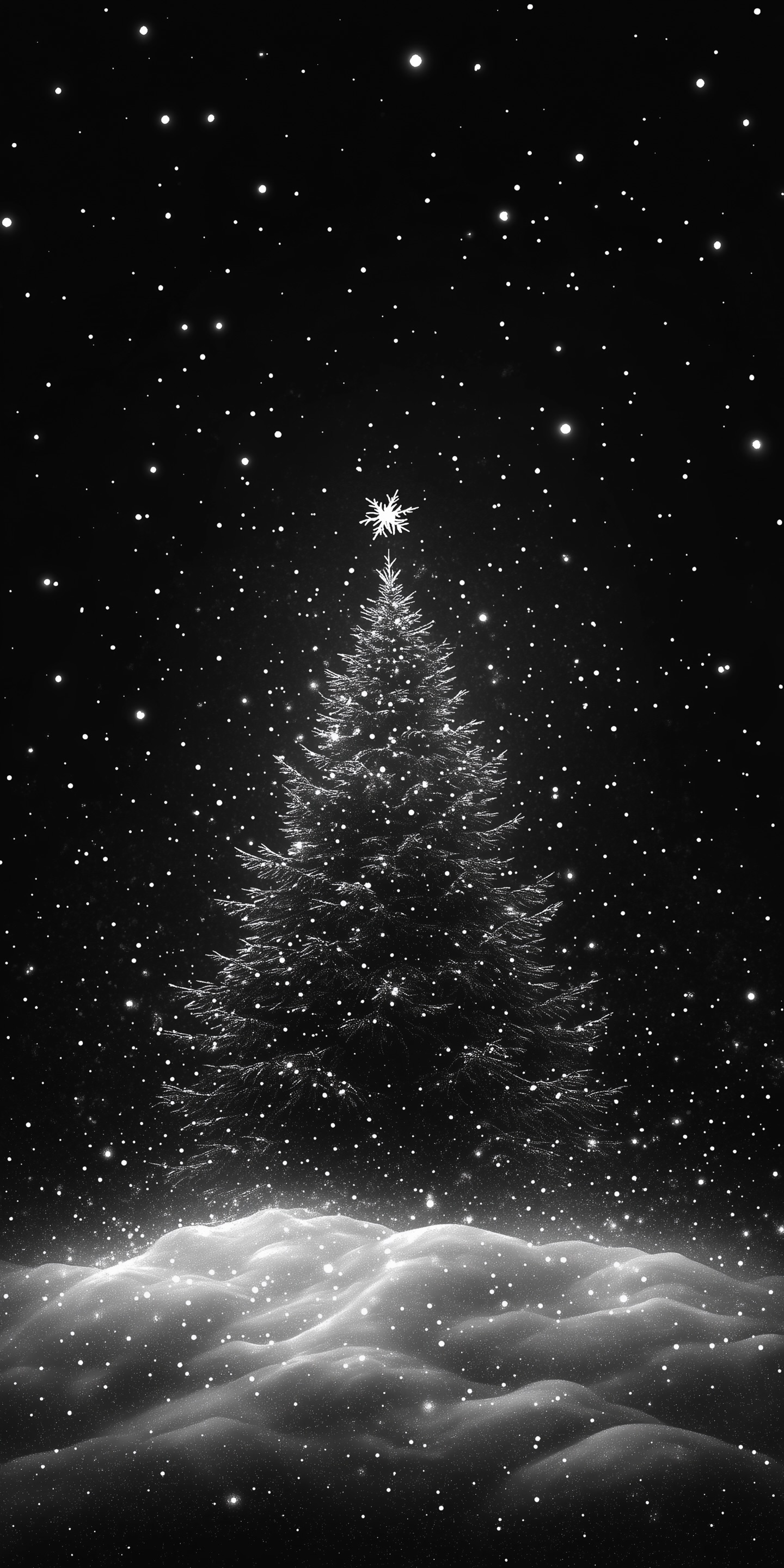 Traditionelle Bäume und Dekorationen