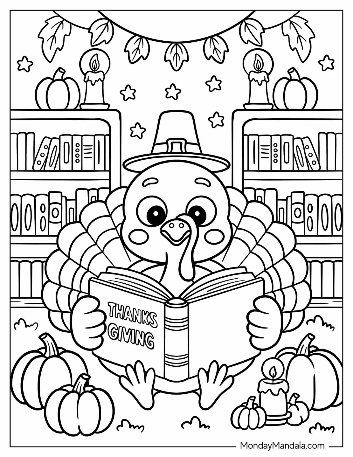thanksgiving coloring sheets