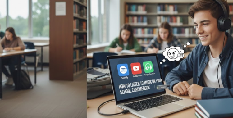 How to Listen to Music on School Chromebook