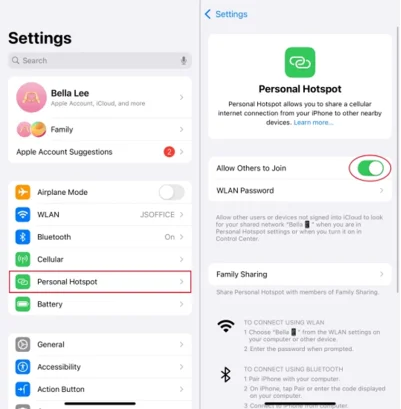 mobile hotspot hack to play Granny