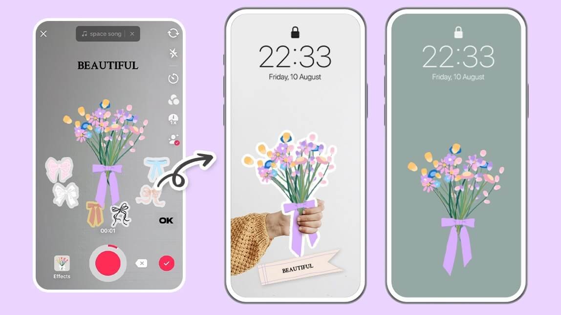 name into flowers wallpaper