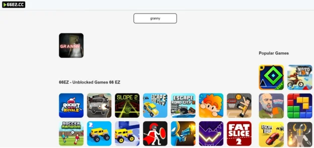 Use websites to play Granny Unlocked