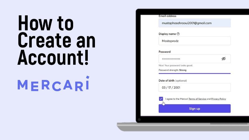 mercari seller account