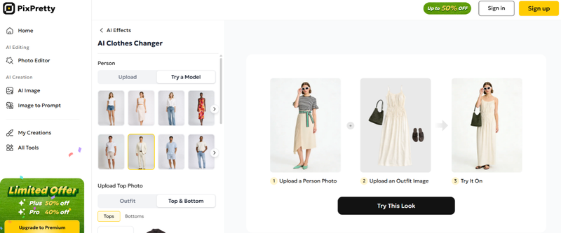 App Puts Clothes on Model Automatically