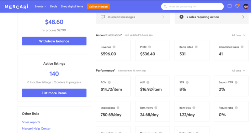 Mercari Offers Fast Straightforward Buying Experience