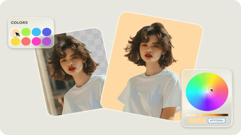Change Photo Background to Studio Clone