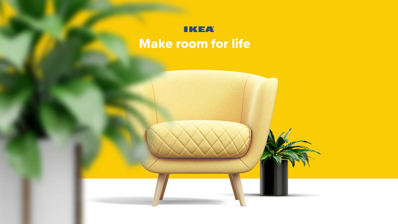 Ikea Products in Realistic Home Environments
