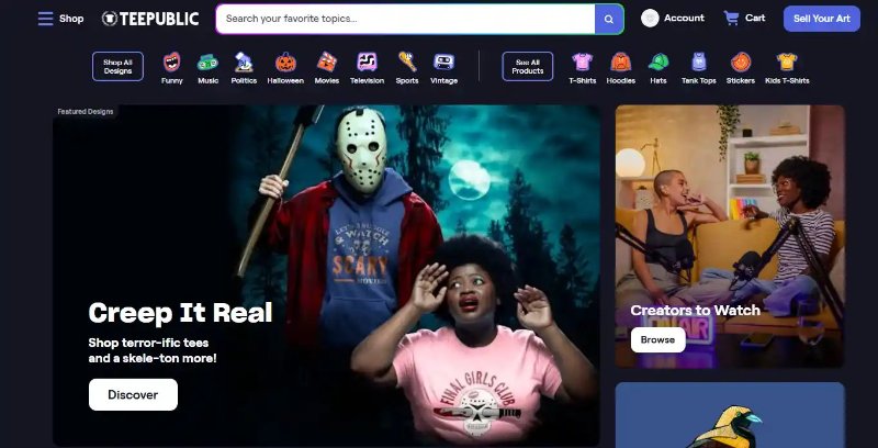 teepublic niche audience