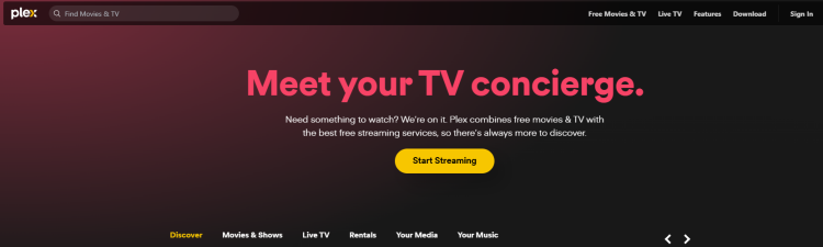 Plex: On-Demand + Live TV