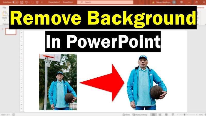 powerpoint remove background from image