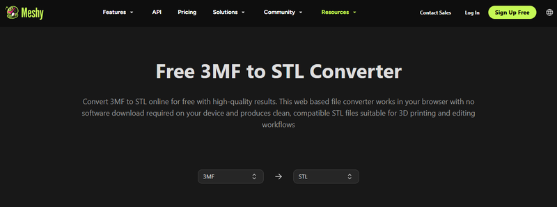 3mf to Stl