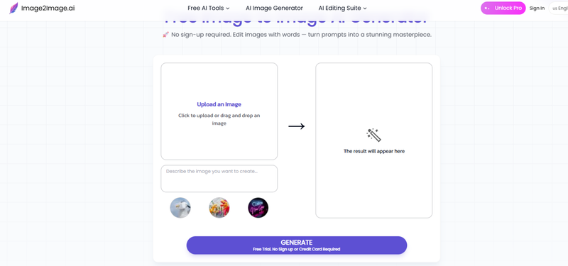Ai Image Editor with Prompt Free