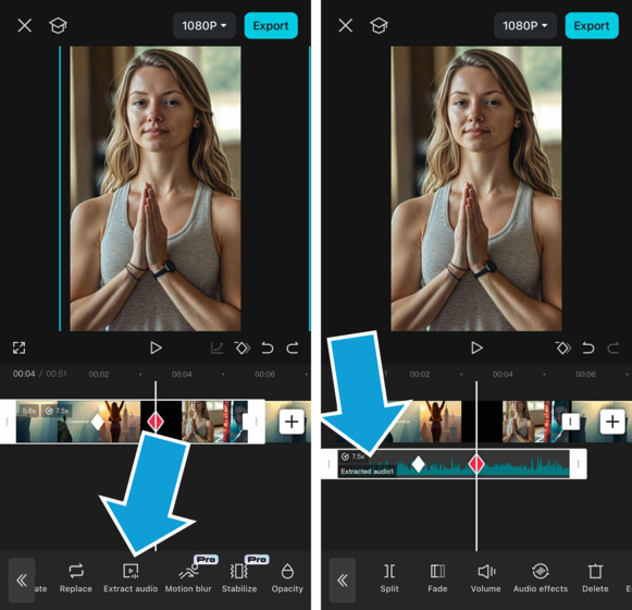 Extract Audio CapCut Pro Error on Android
