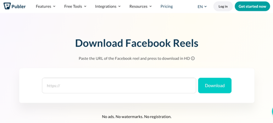 Publer Free Reels Downloader