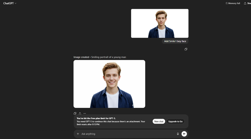 Free Put Smile on Photo