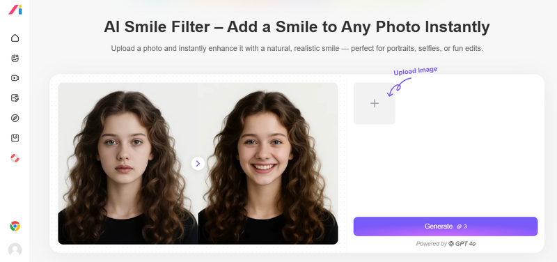 Free Put Smile on Photo