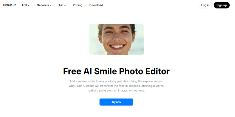 Free Put Smile on Photo