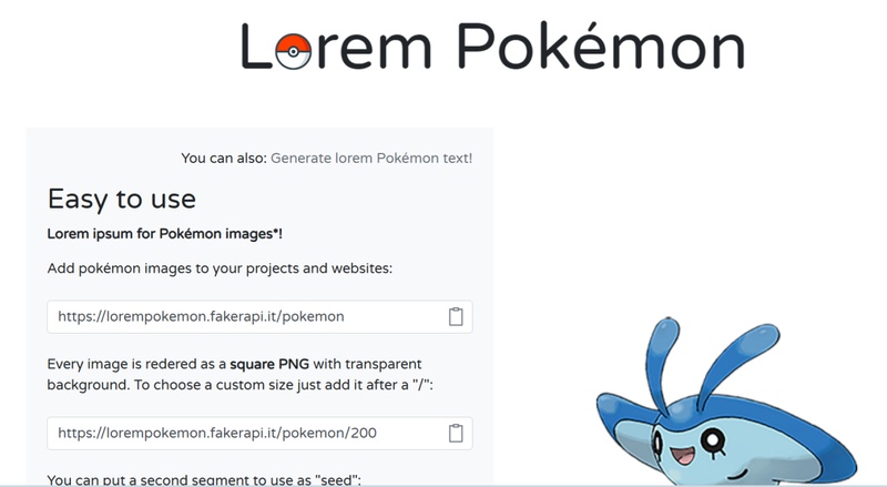 Random Pokemon Generator