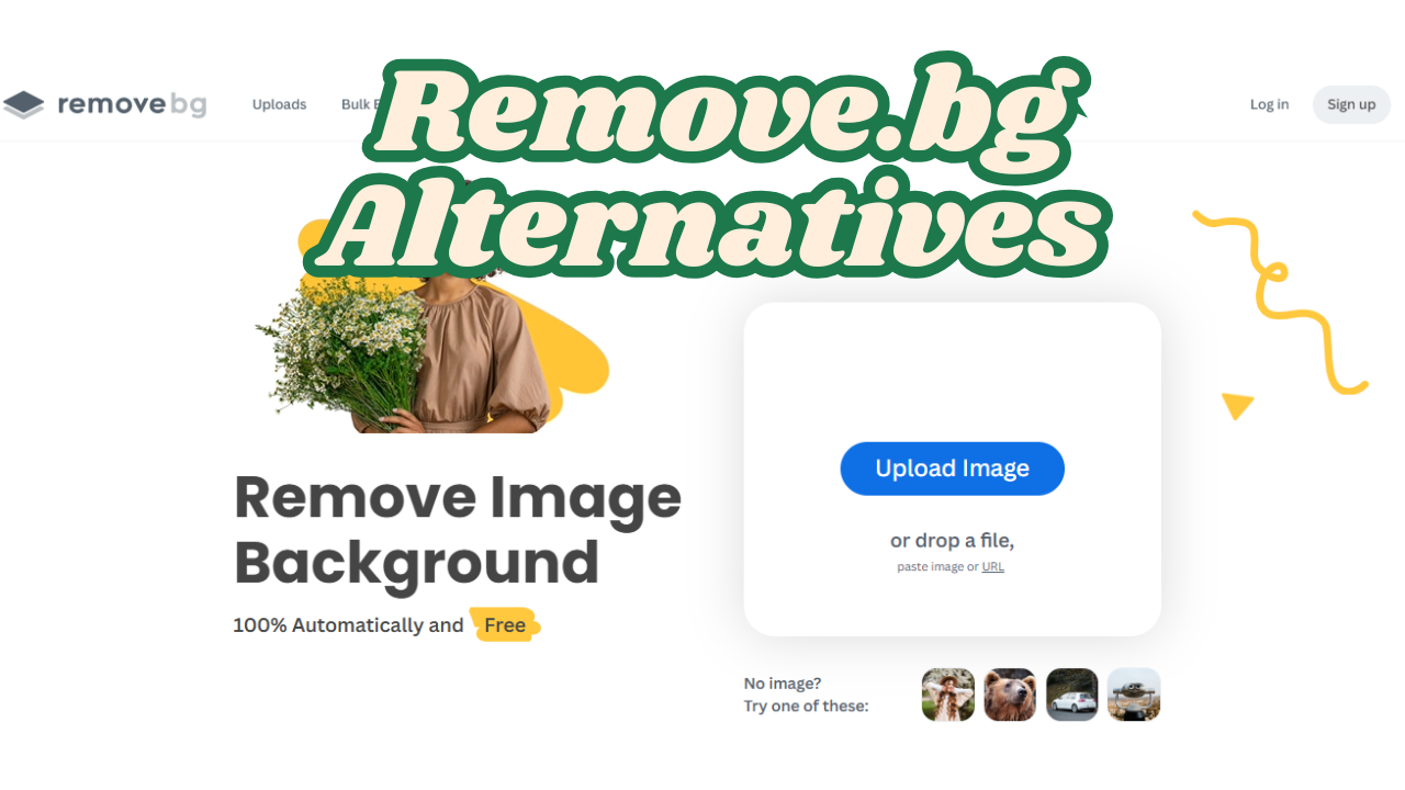 Remove.bg alternatives background removal tools comparison