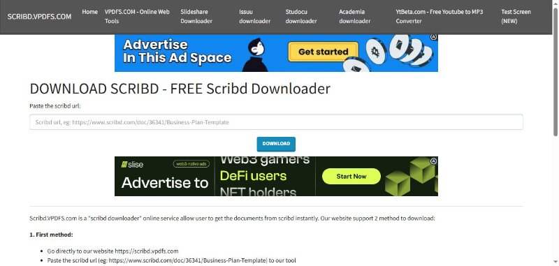 scribd vpdfs