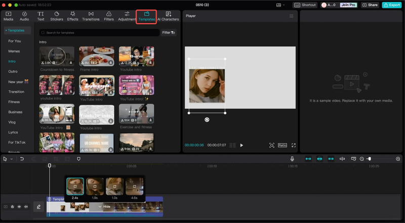 Select Clear Photos or Clips