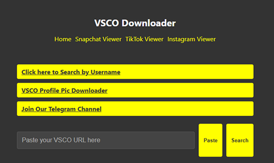 Storyclone VSCO Photo Downloader