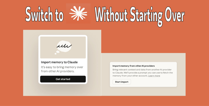 Zu Claude wechseln ohne neu anzufangen