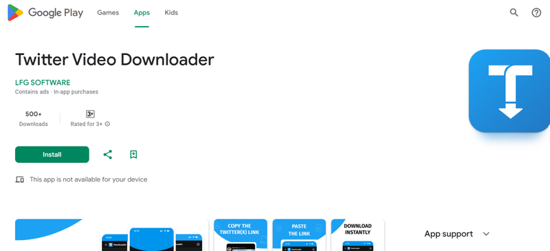 Twitter Gif Downloader