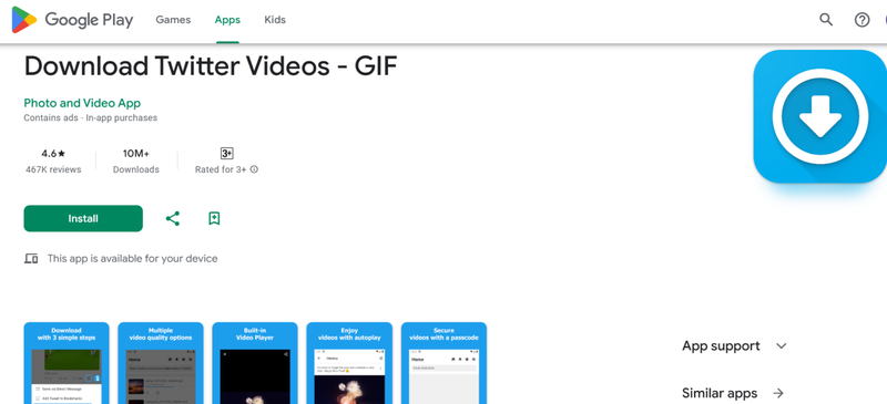 Twitter Gif Downloader