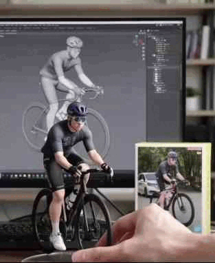 Custom Figure Rider Photos 4 with LMArena Live