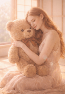 beautiful woman with long