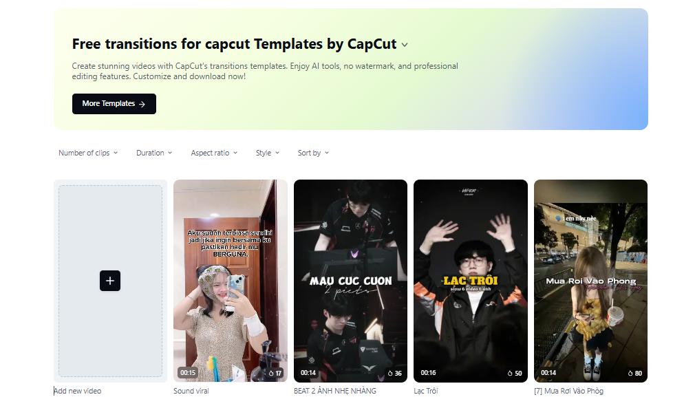 Transition Templates – Smooth and Fun