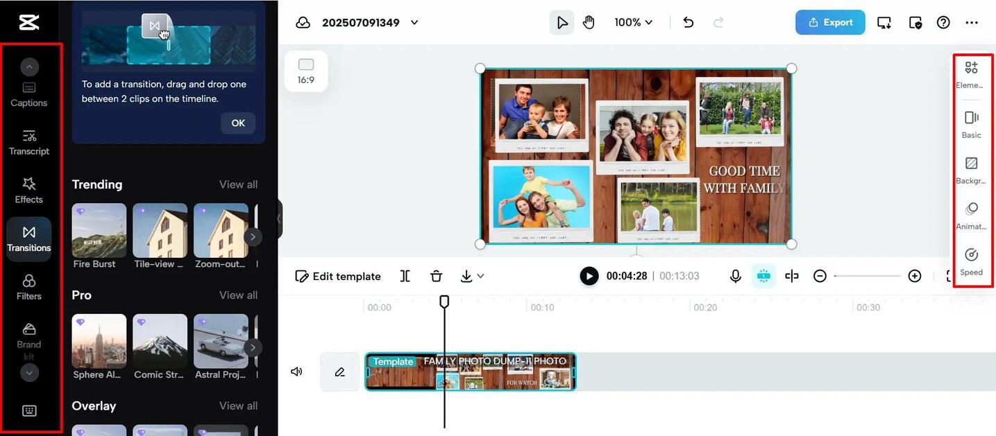 Photo Montage Templates – Combine Photos and Clips