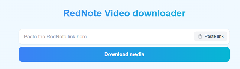 Download Rednote Video Without Watermark