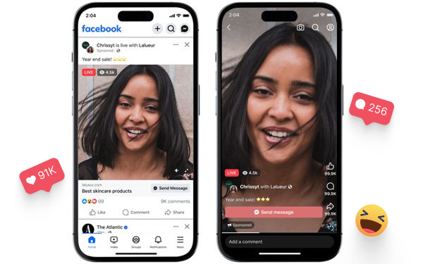 الهاشتاقات الرائجة على فيس بوك