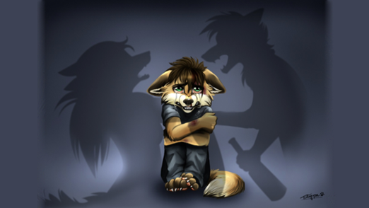 Furry Parents Fighting Meme meaning