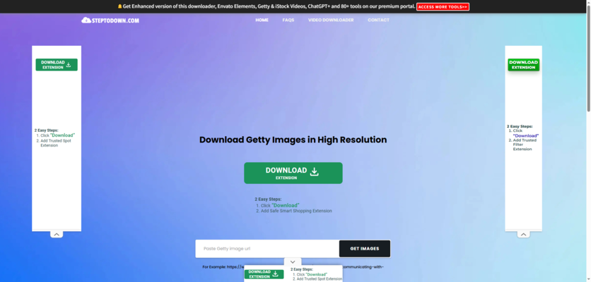 steptodown getty images downloader