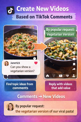 Comments show what your audience is interested in