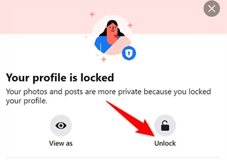 unlock profile