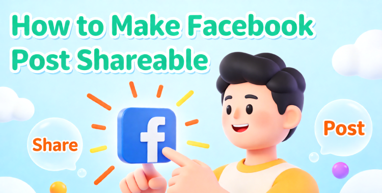 how to make facebook post shareable