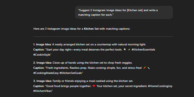 Instagram image ideas