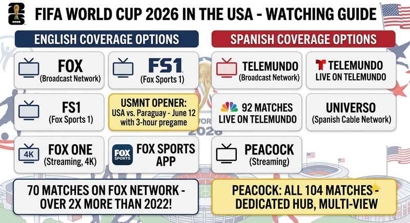 How to Watch World Cup 2026