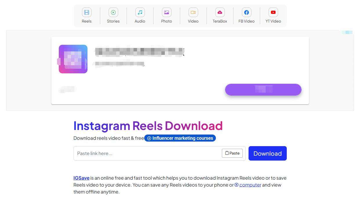 instagram video downloader