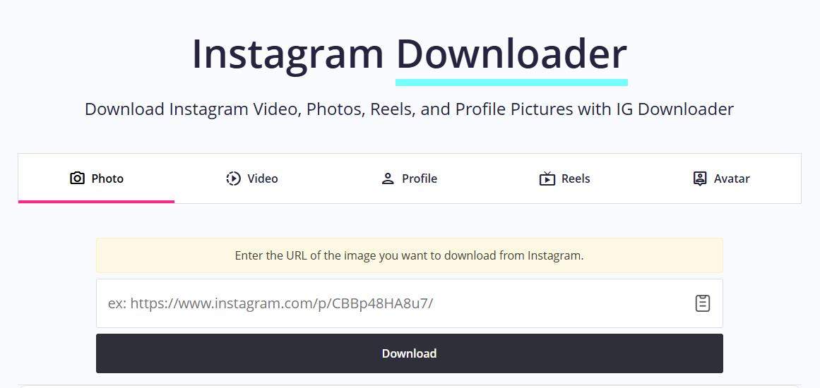 instagram video downloader